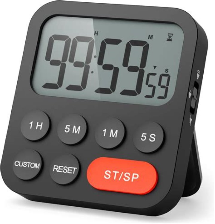 Set of countdown timers with alarm