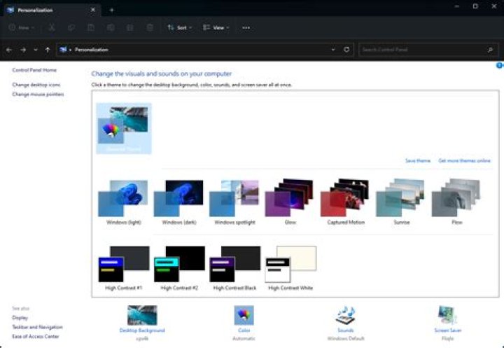 Set PuTTY's appearance in Windows