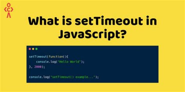 setTimeout in JS