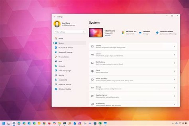 Settings Window