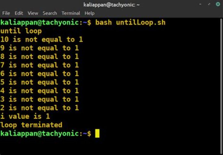Shell script 