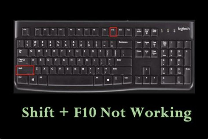Shift + F10 does not work in Windows 8