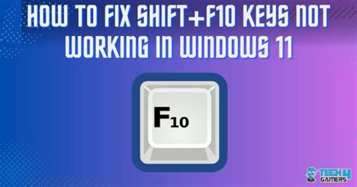 Shift + F10 not functioning the same as the right click context menu key on the keyboard (At least on the Task Bar)