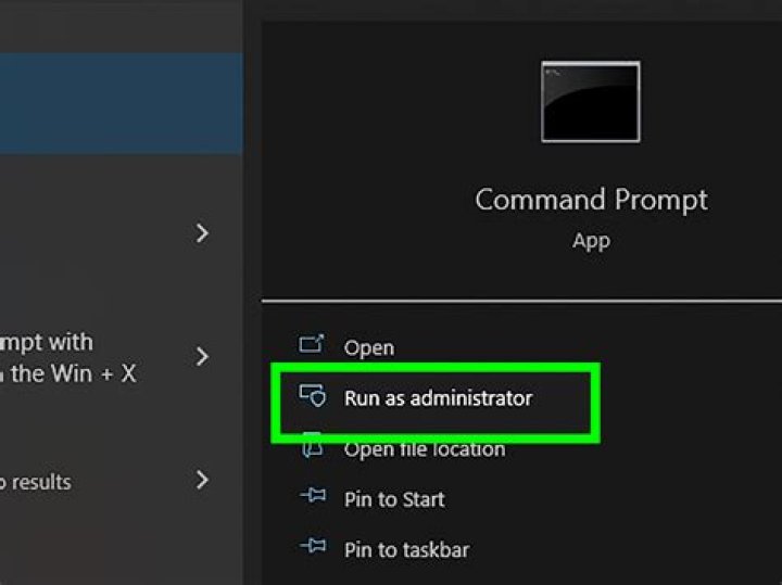 Shortcut that opens a command prompt and runs an application