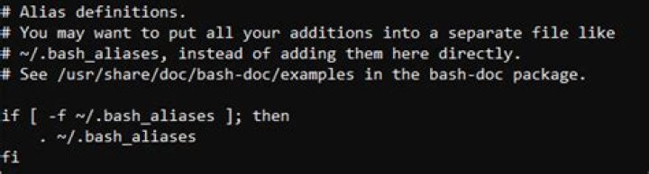 Should I put an alias in .bashrc or .profile?