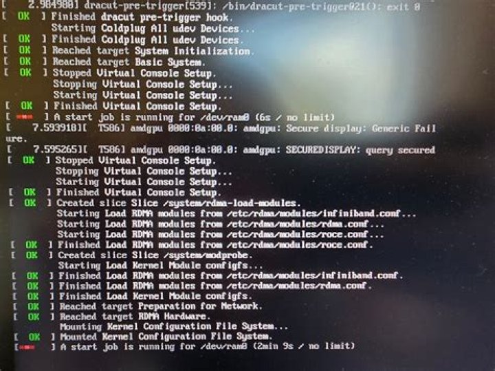 Shouldn't my machine have a /dev/ram0 file?