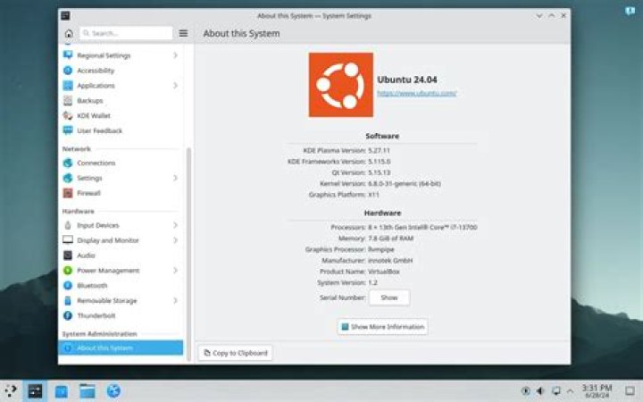 Show desktop grid not working anymore (Ubuntu 20.04 KDE Plasma)