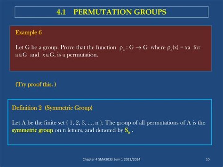 Show $S_3$, the permutation group on three letters, is not cyclic.