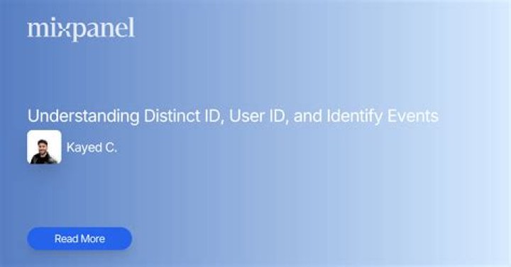 Showing a default Distinct ID in Mixpanel instead of Mixpanel's own arbitrary choice