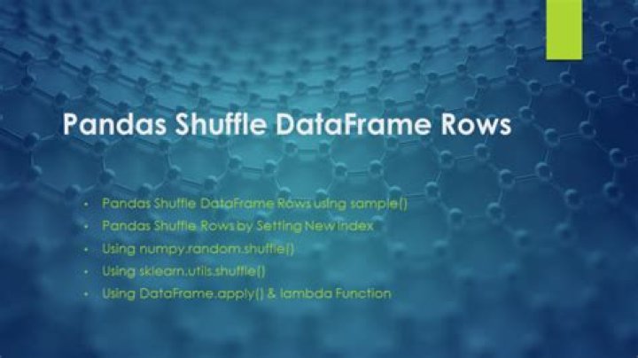 Shuffle DataFrame rows