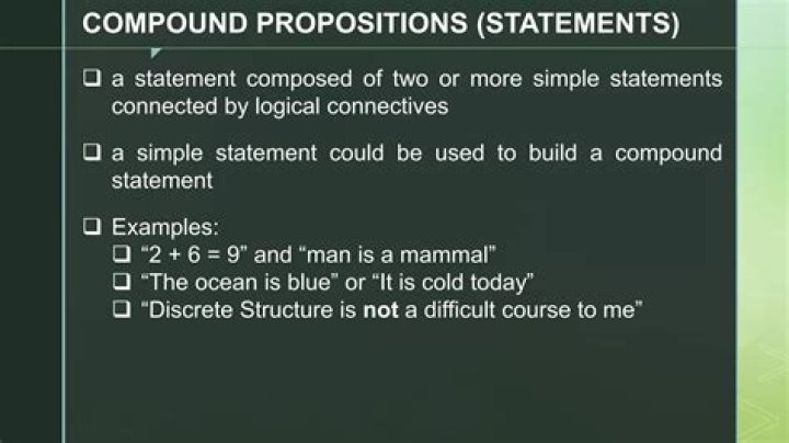 Simplifying a logical compound statement