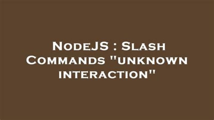 Slash Commands 