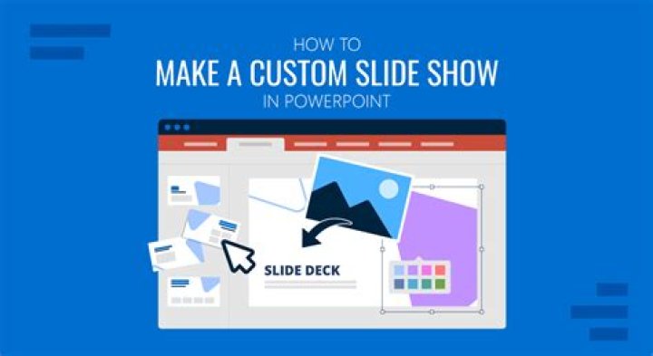 Slide show flow illustration