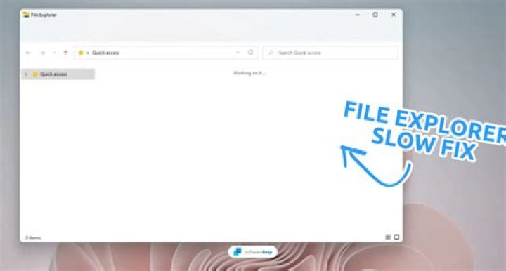 Slow file explorer on Windows 11
