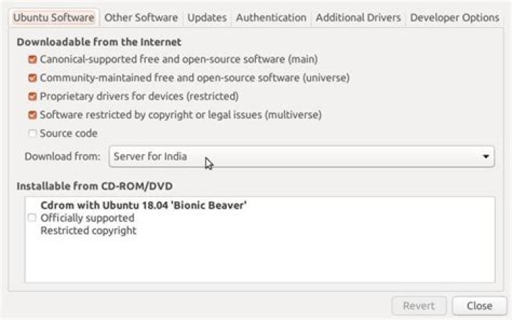 Software Manager sometimes says 