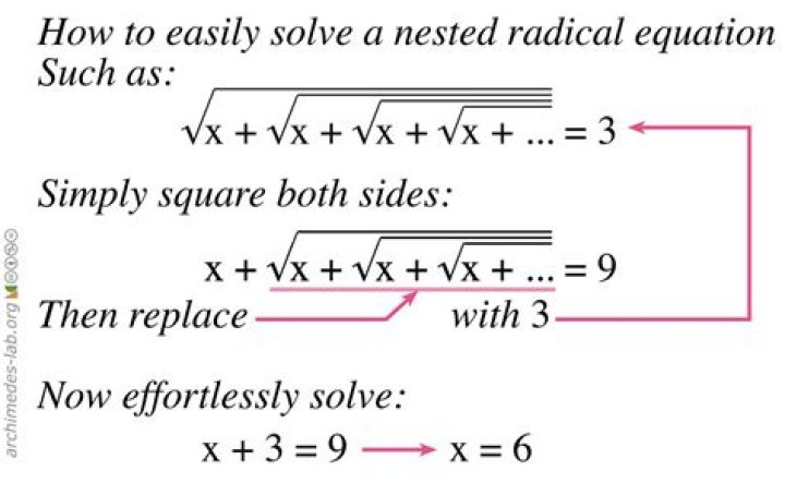 solution of nested radical $\sqrt{7+2\sqrt{7-2\sqrt{7-2x} } } =x$