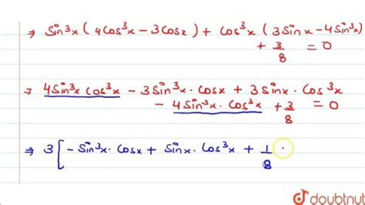 Solution set for trigonometric equation $\sin(3x) + \cos(3x) = 0$ on the interval $(-\pi, \pi)$