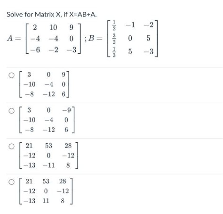Solve for matrix X in XAX'=B