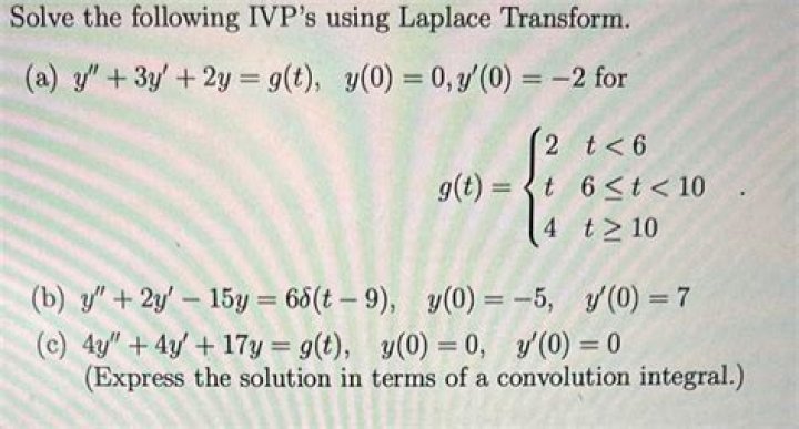 Solving IVP with Laplace transform involving step function and summation