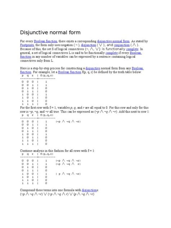 Solving SAT by converting to disjunctive normal form