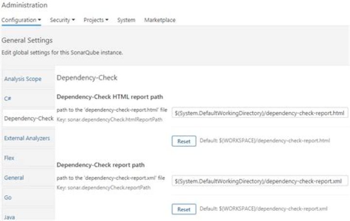 SonarQube Dependency-check plugin