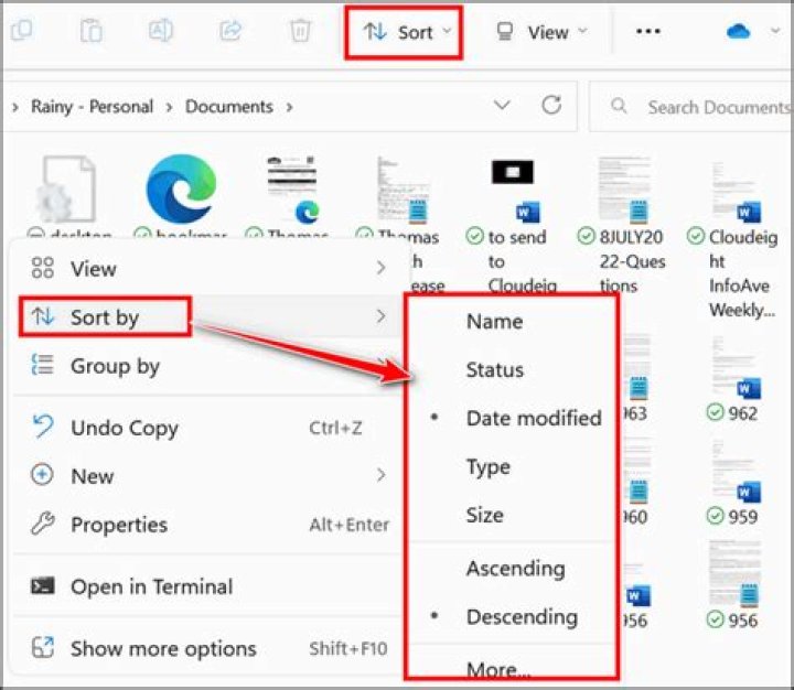 Sort files on nth character of name in a filemanager?