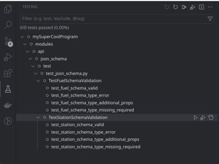 Specify which pytest tests to run from a file