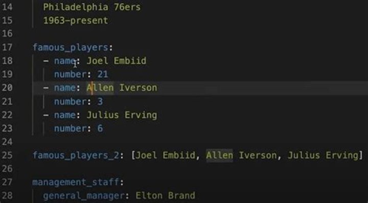 Specifying the string-value 'yes' in a YAML property
