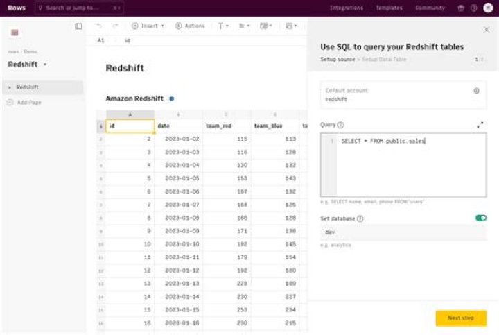 Split array of values into rows in Amazon Redshift
