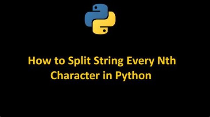 Split string every nth character?