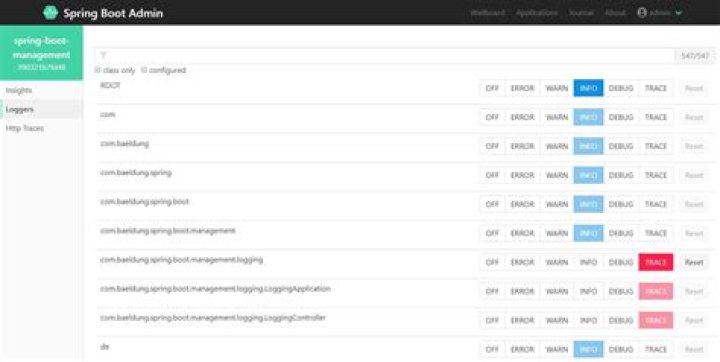 Spring Boot: How can I set the logging level with application.properties?
