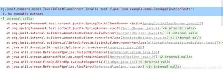 Spring Boot org.junit.runners.model.InvalidTestClassError: Invalid test class 1. Test class should have exactly one public zero-argument constructor