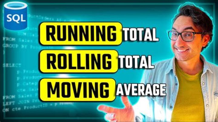 SQL Query for 7 Day Rolling Average in SQL Server
