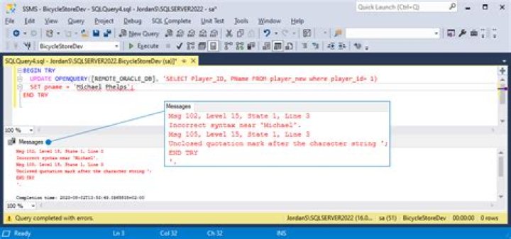 SQL Server: OPENQUERY in easy words (with example)