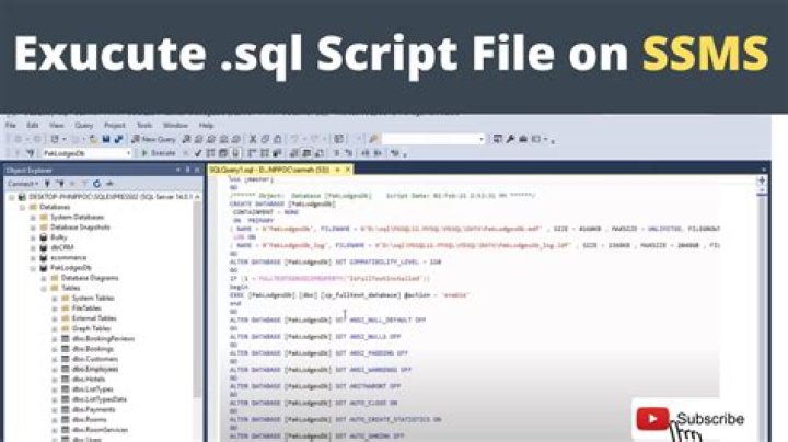 Sql Server Script Generator