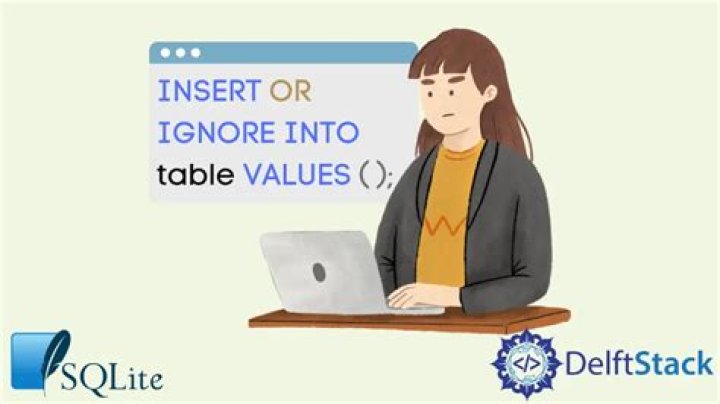 sqlite - How to get INSERT OR IGNORE to work