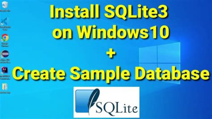 sqlite installation