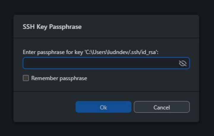 SSH key asking me for a passphrase?