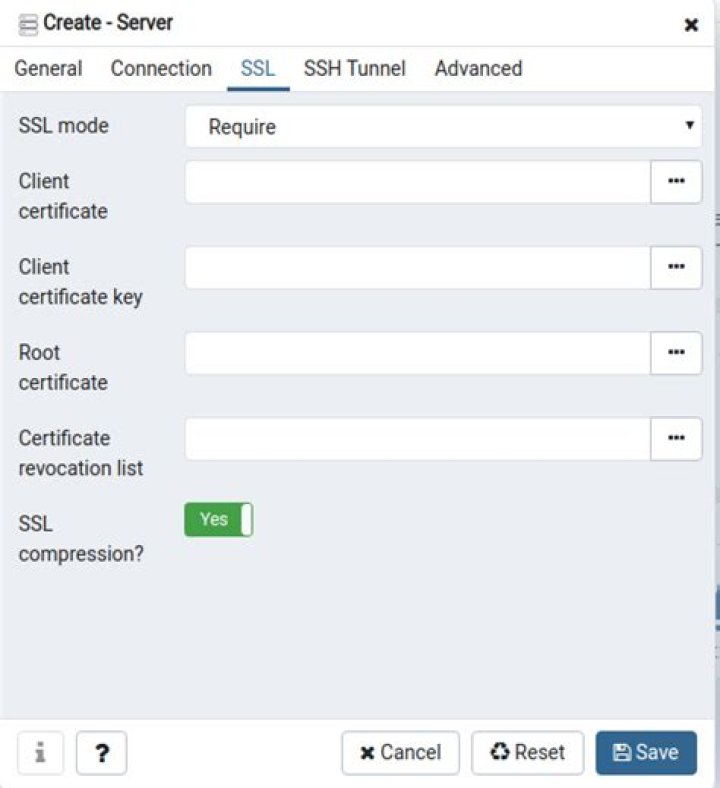 SSL is not enabled on the server