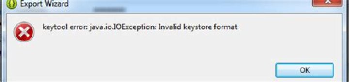 SSL Java java.io.IOException: Invalid keystore format