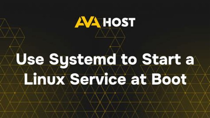 Start a systemd user service at boot