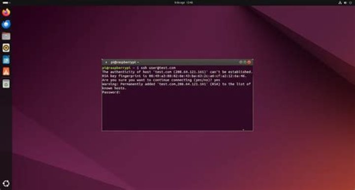 Starting a program on the desktop from SSH in Ubuntu