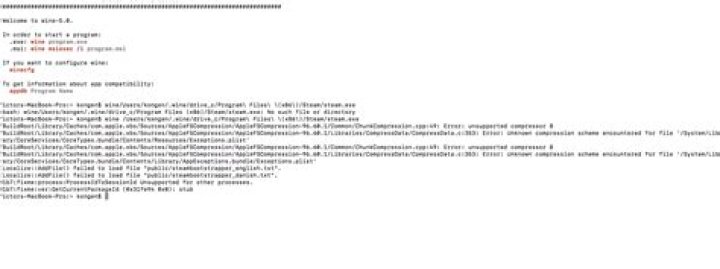 Steam through WINE; nothing happens after login [duplicate]