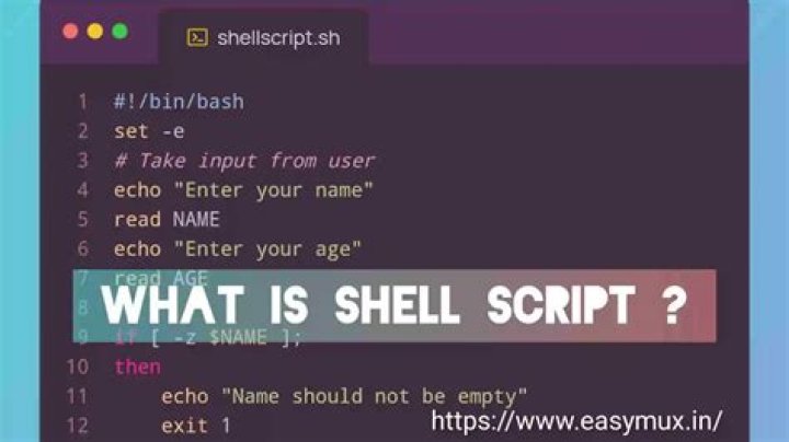 Stop a shell script by pressing a button