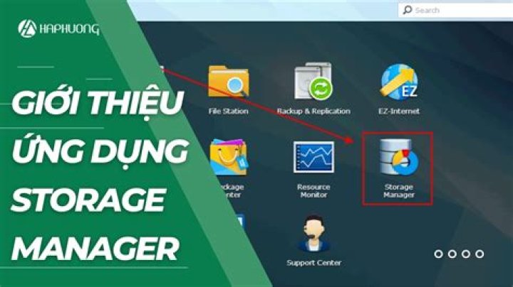 Storage manager