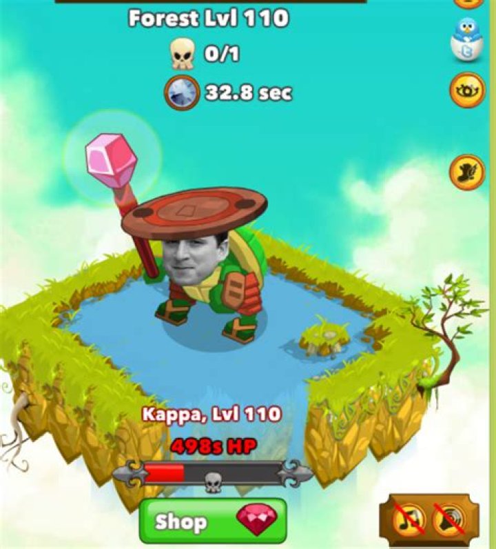 Strange Boss at Level 110