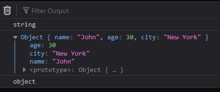 String to object in JS