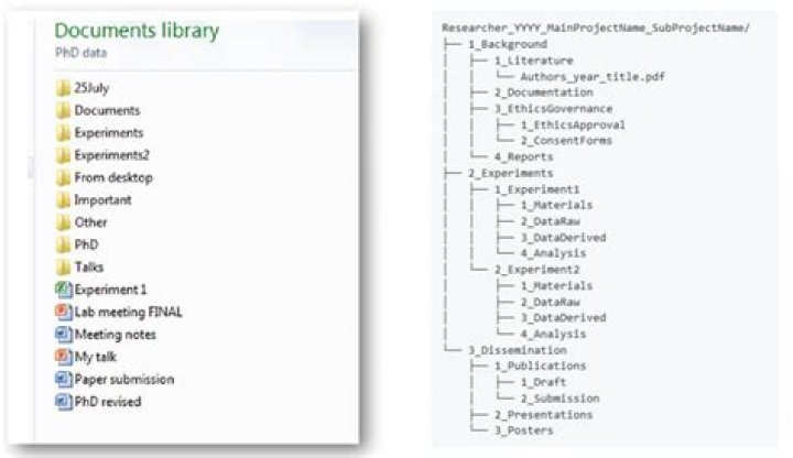 Structure folder