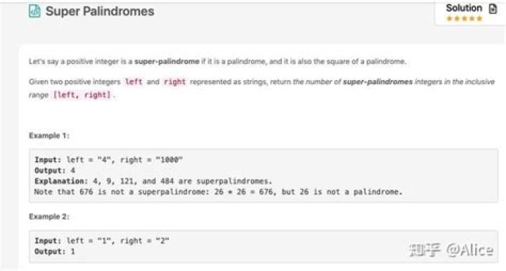 Super palindromes
