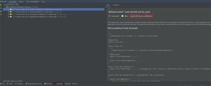 Suppress deprecated import warning in Java